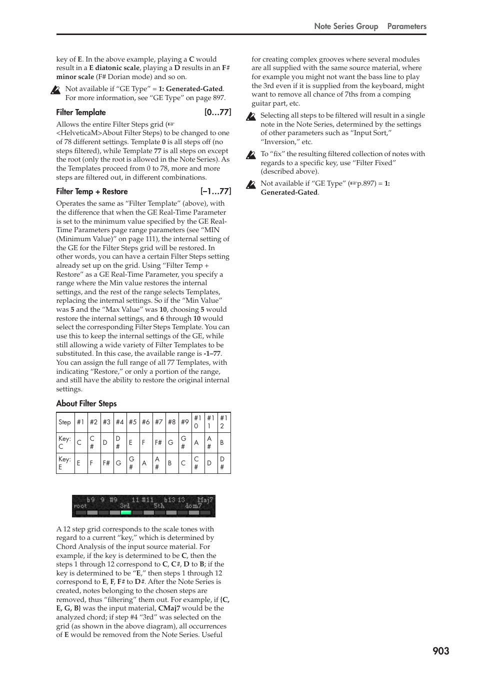 KORG Electronic Keyboard User Manual | Page 913 / 1127