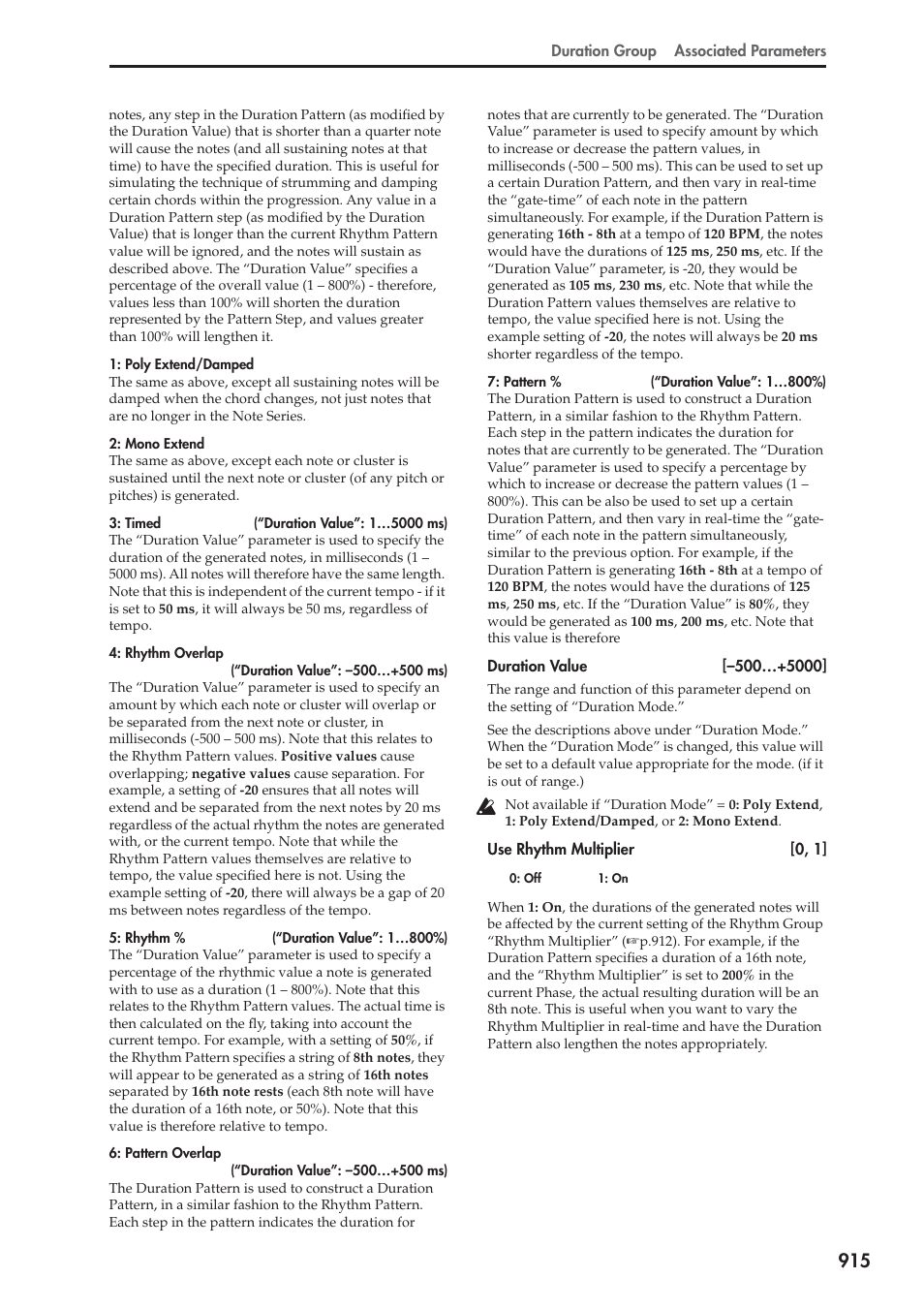 KORG Electronic Keyboard User Manual | Page 925 / 1127