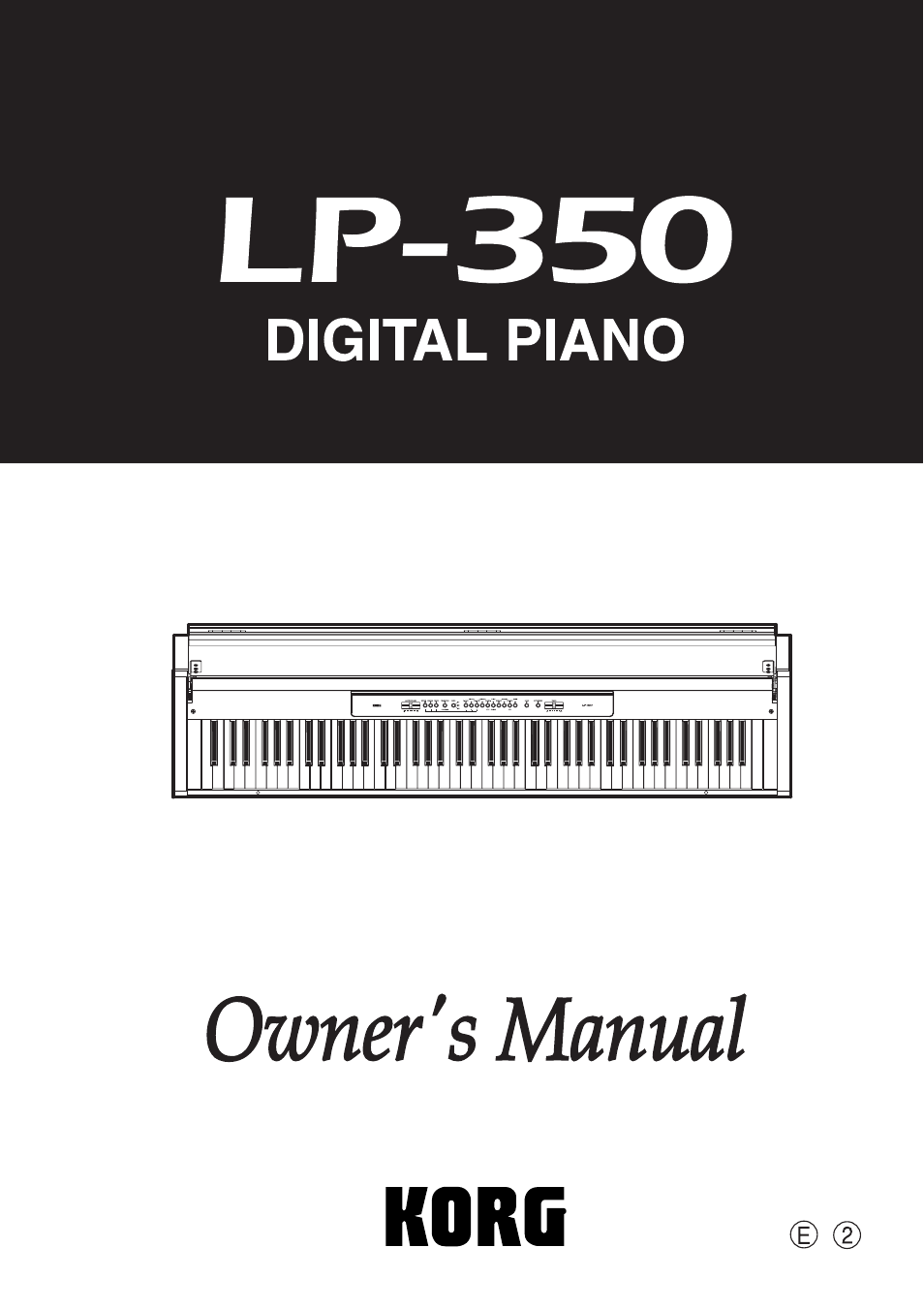 KORG LP-350 User Manual | 44 pages