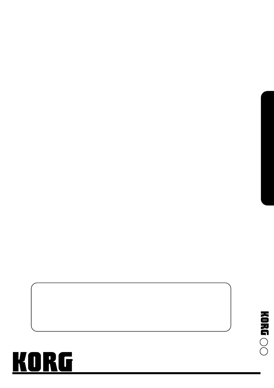 Korg inc, Electribe·r er-1 owner’ s manual | KORG ELECTRIBER ER-1 User Manual | Page 52 / 52