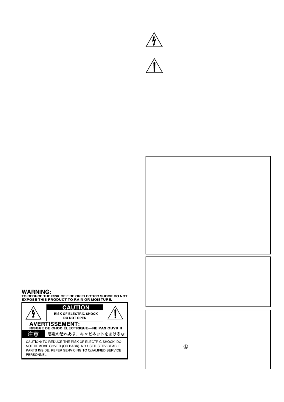 Important safety instructions, Save these instructions, Grounding instructions | KORG CX-3 User Manual | Page 2 / 40