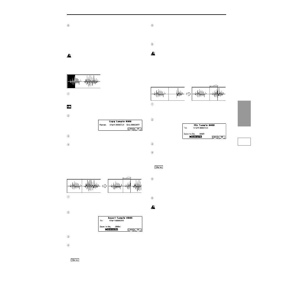 KORG TRITON Le Electric Keyboard User Manual | Page 108 / 269