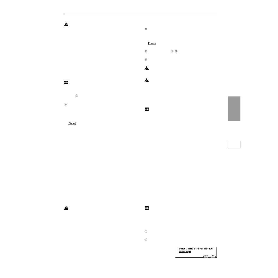 KORG TRITON Le Electric Keyboard User Manual | Page 118 / 269