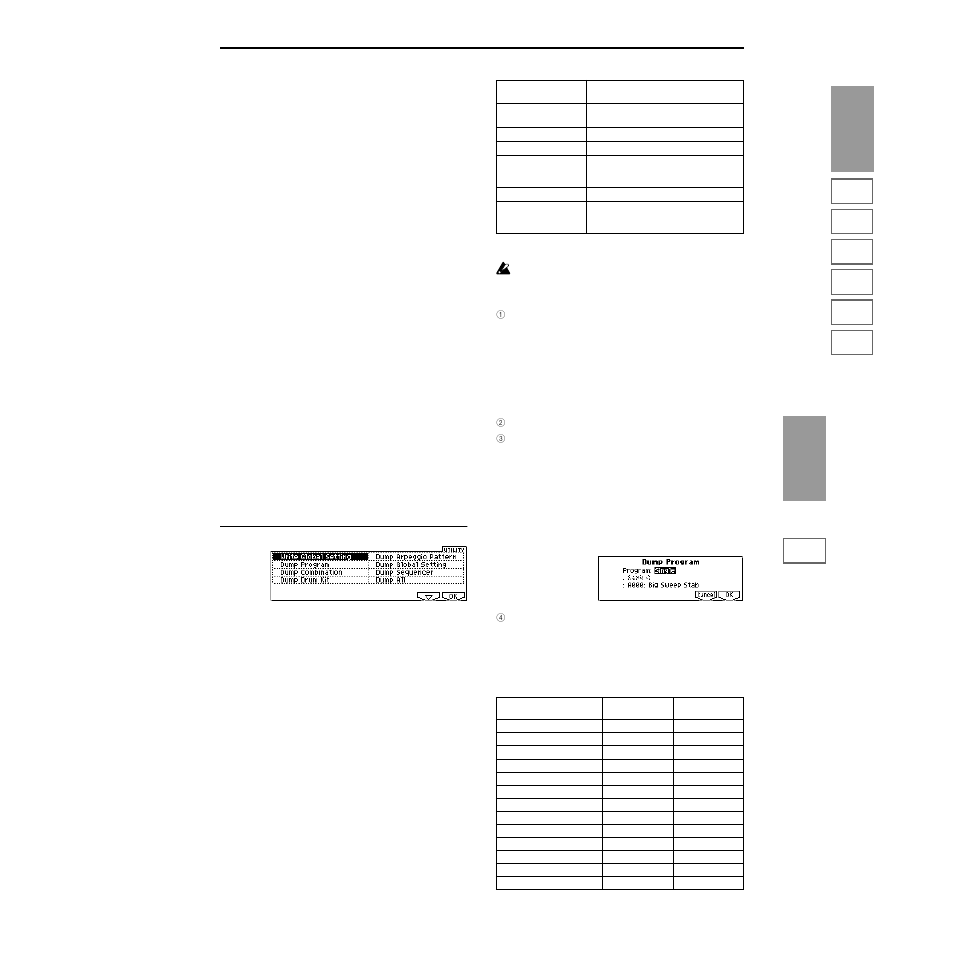 KORG TRITON Le Electric Keyboard User Manual | Page 136 / 269