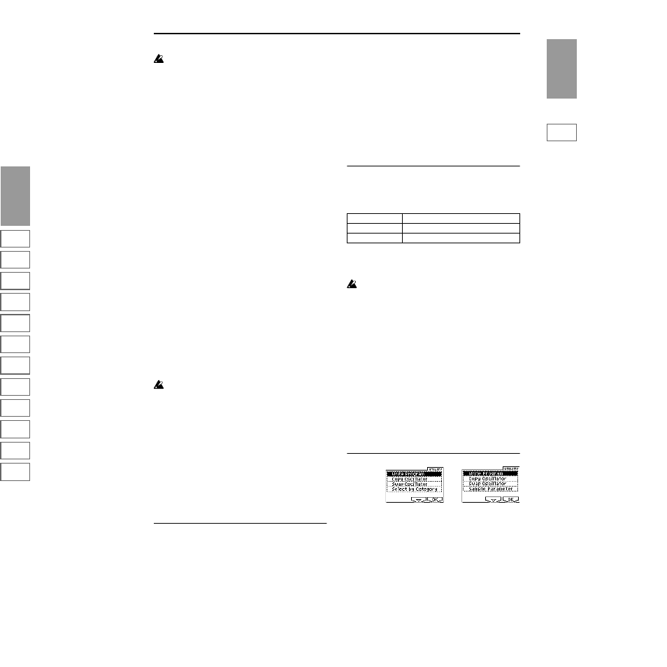 KORG TRITON Le Electric Keyboard User Manual | Page 14 / 269
