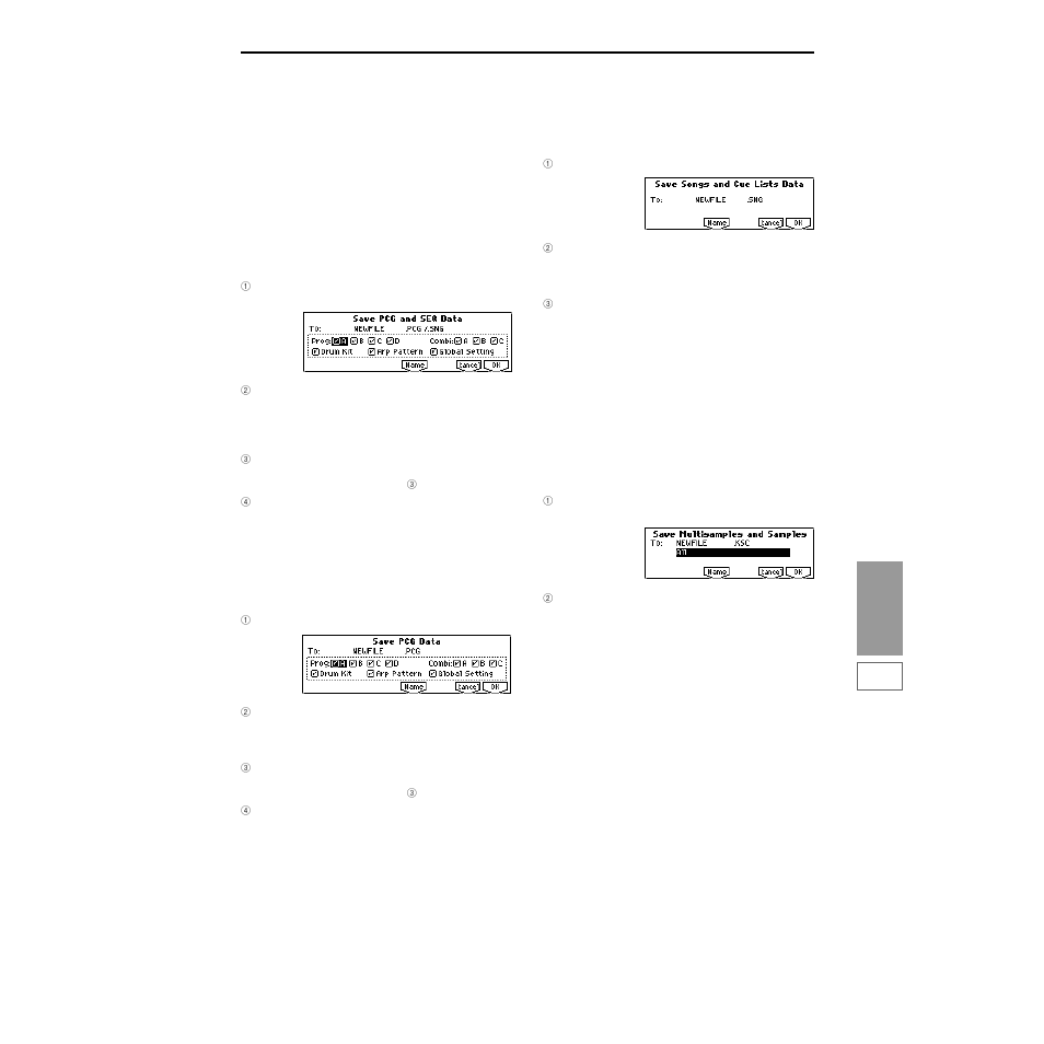 KORG TRITON Le Electric Keyboard User Manual | Page 156 / 269