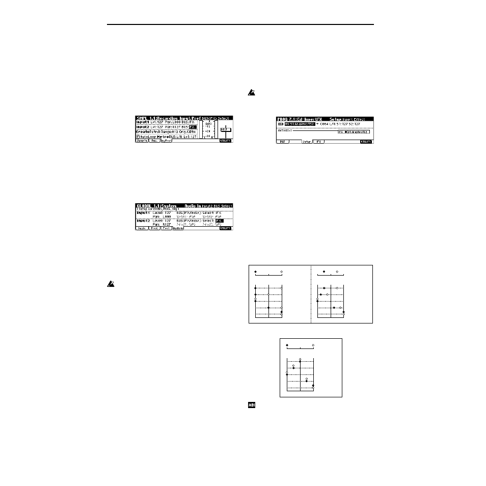 Mixer, 3–1. pan (cc#8) | KORG TRITON Le Electric Keyboard User Manual | Page 165 / 269