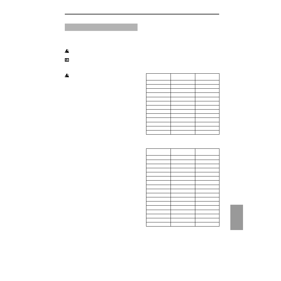 Data compatibility, 247 appendices | KORG TRITON Le Electric Keyboard User Manual | Page 254 / 269