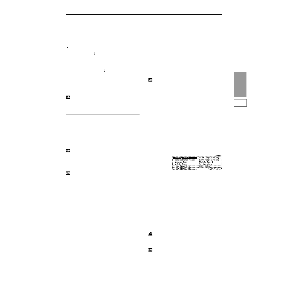 KORG TRITON Le Electric Keyboard User Manual | Page 58 / 269