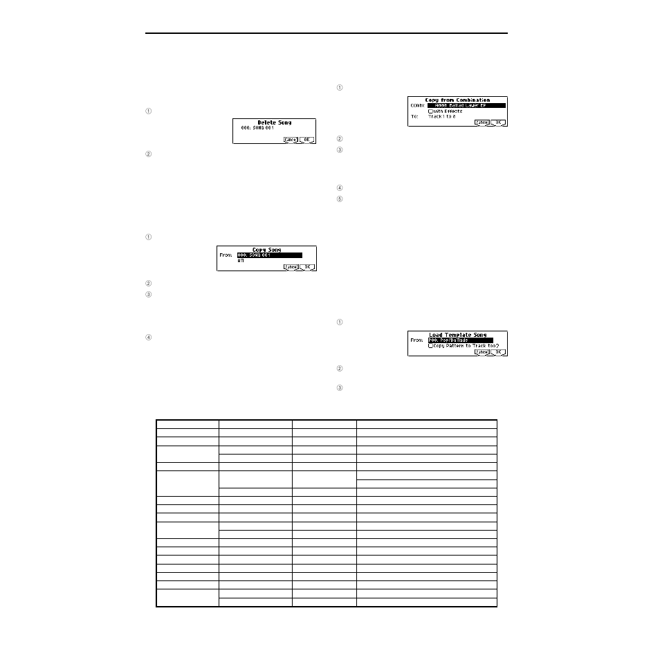 KORG TRITON Le Electric Keyboard User Manual | Page 59 / 269