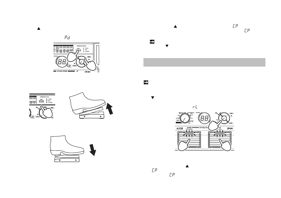 Retour aux réglages d’usine | KORG TONEWORKS AX5B User Manual | Page 24 / 43