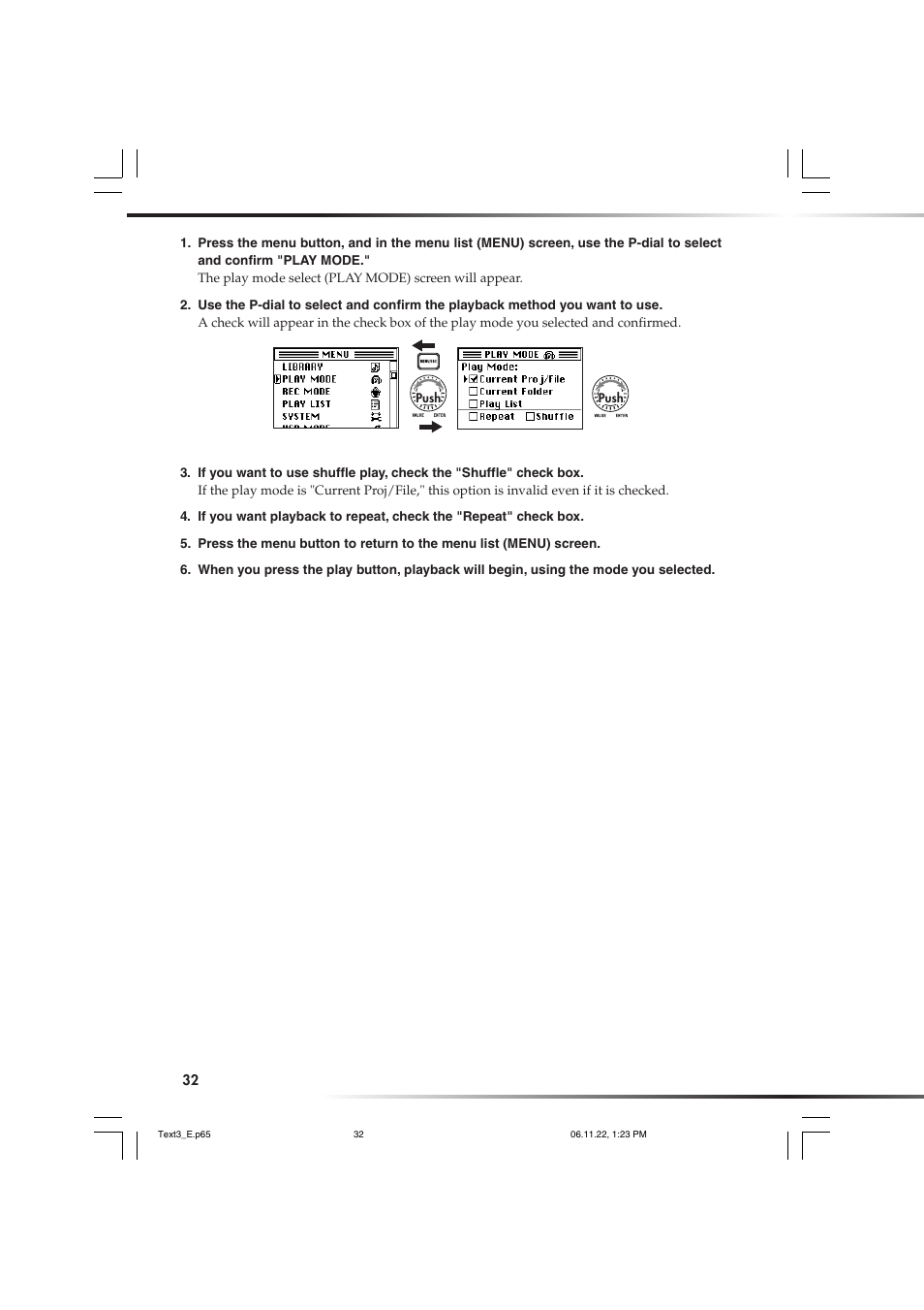 KORG DSD MR-1000 User Manual | Page 32 / 56