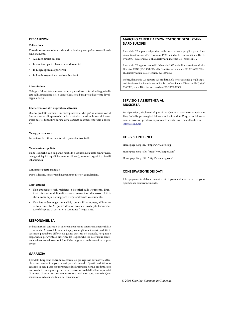 KORG C-520 User Manual | Page 212 / 298