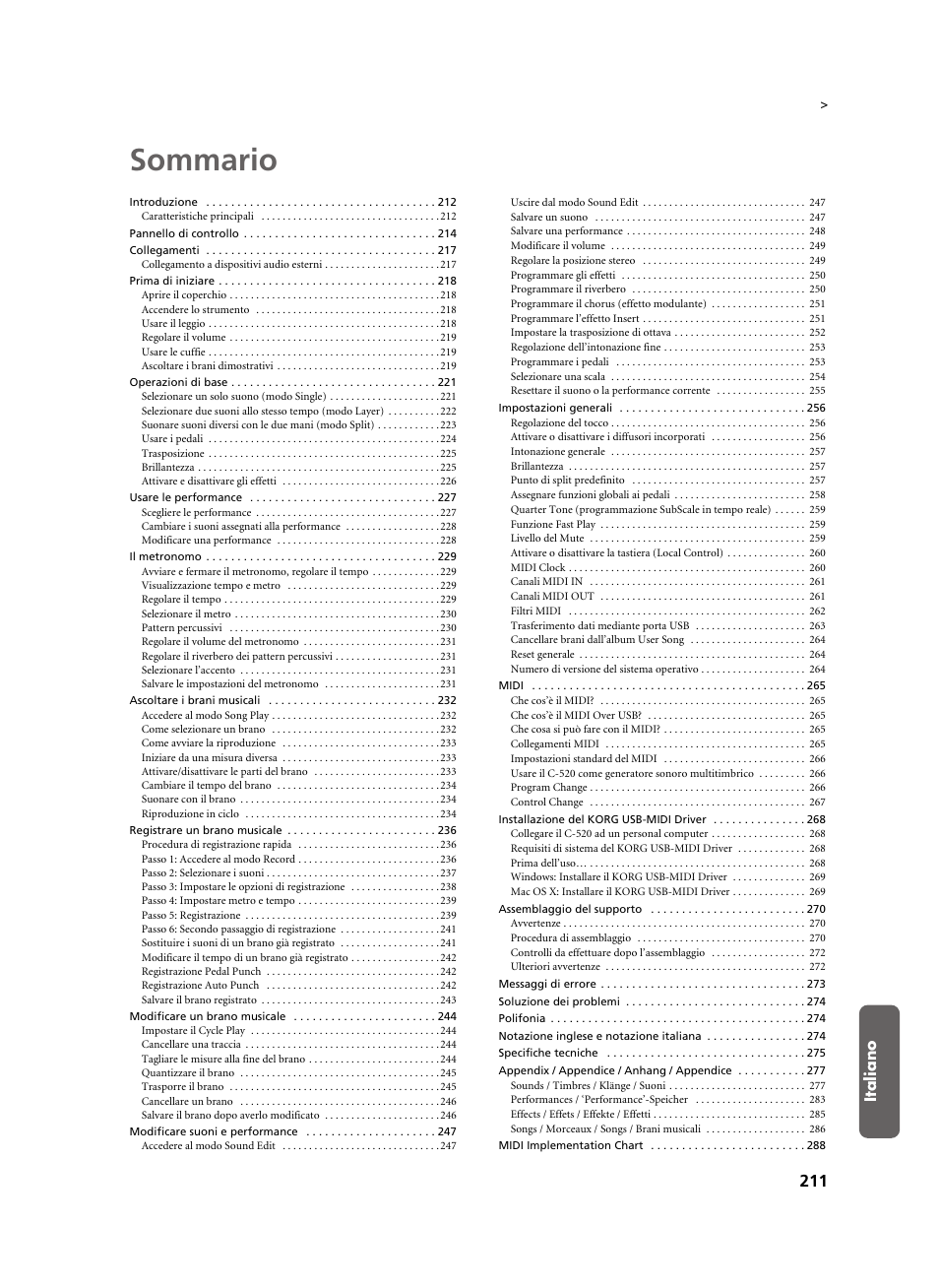 KORG C-520 User Manual | Page 213 / 298