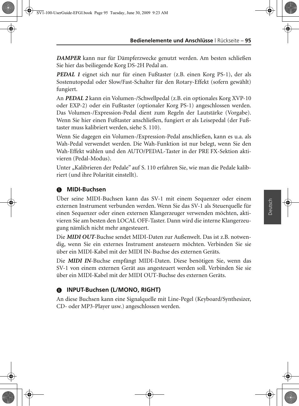 KORG STAGE VINTAGE SV-1 User Manual | Page 109 / 178