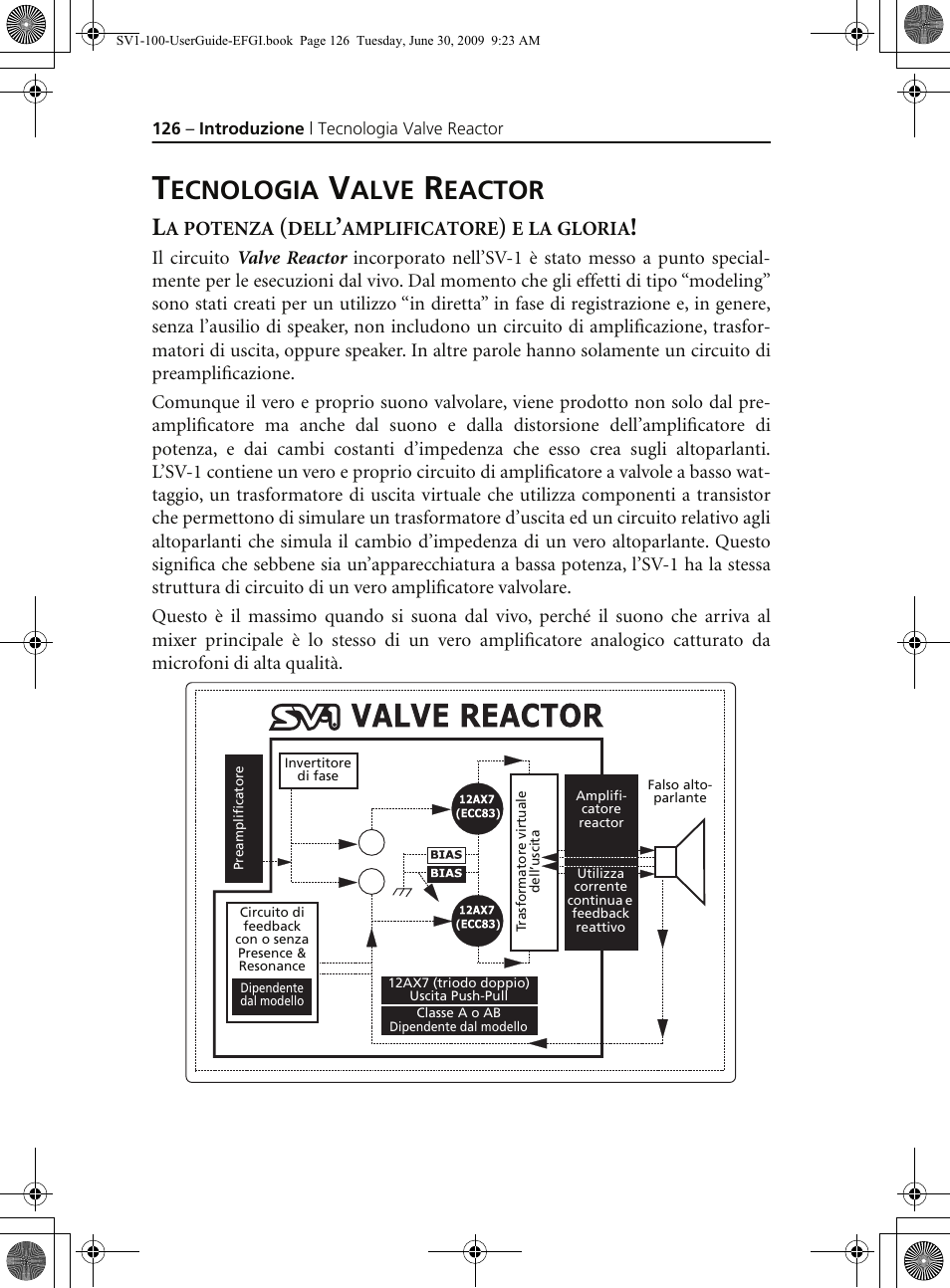 Tecnologia valve reactor, Ecnologia, Alve | Eactor | KORG STAGE VINTAGE SV-1 User Manual | Page 140 / 178