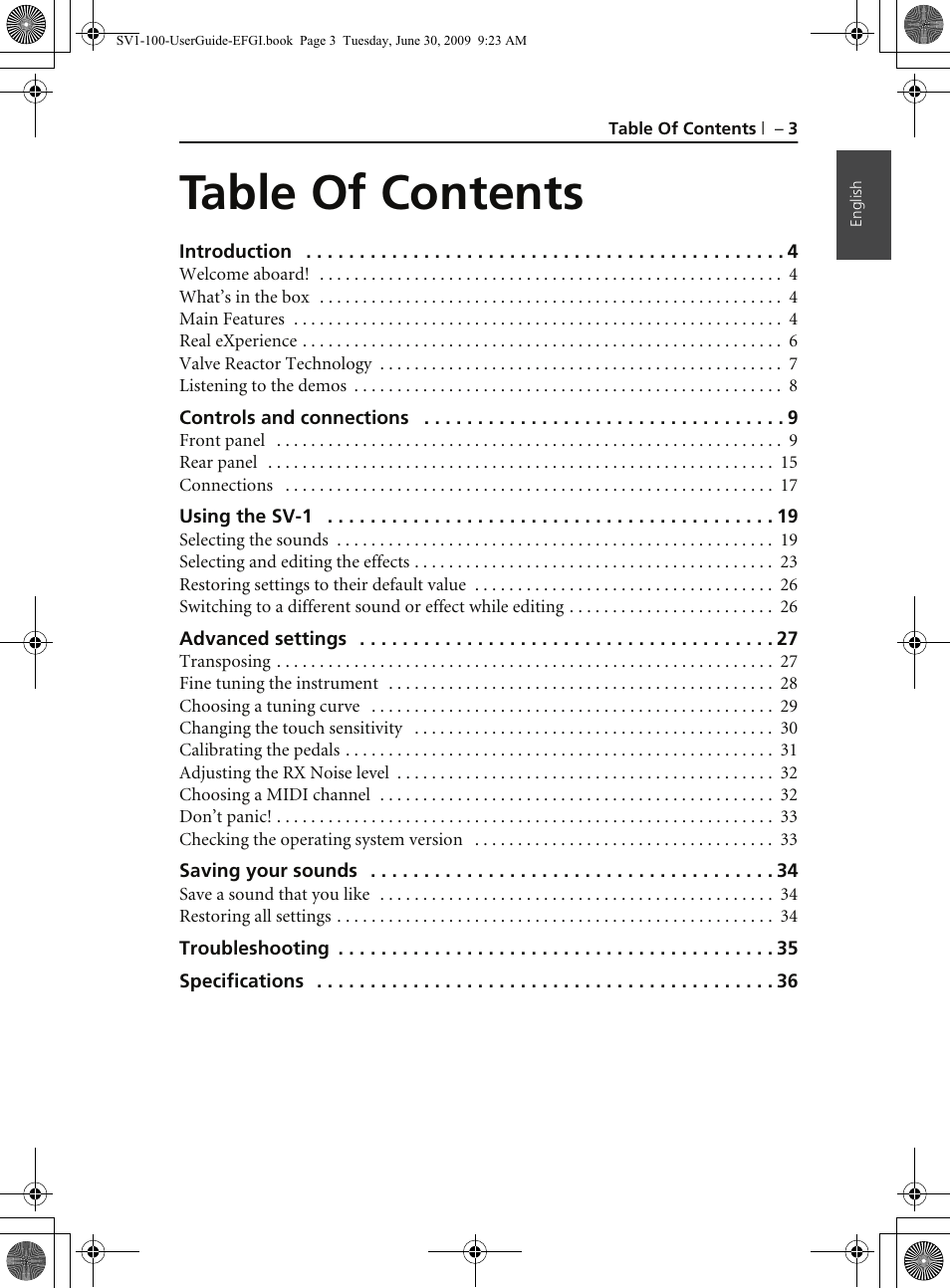 KORG STAGE VINTAGE SV-1 User Manual | Page 17 / 178