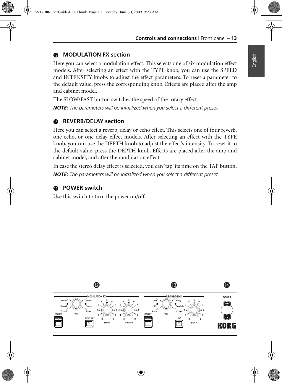 KORG STAGE VINTAGE SV-1 User Manual | Page 27 / 178
