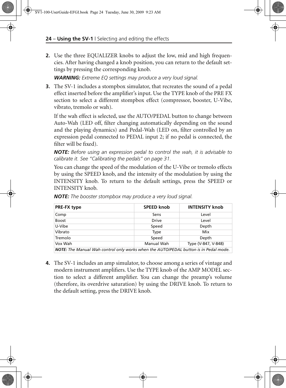 KORG STAGE VINTAGE SV-1 User Manual | Page 38 / 178