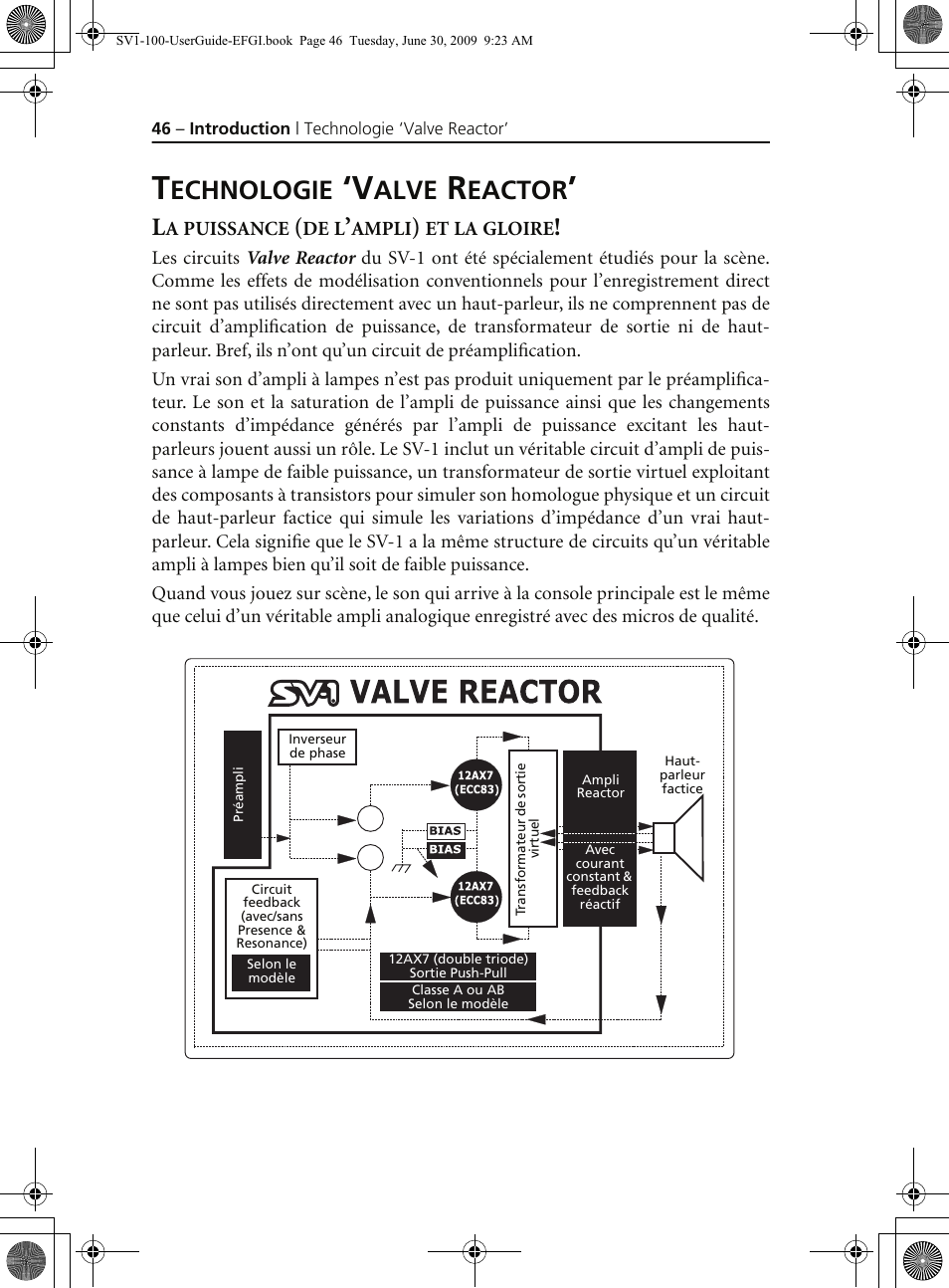 Technologie ‘valve reactor, Echnologie, Alve | Eactor | KORG STAGE VINTAGE SV-1 User Manual | Page 60 / 178