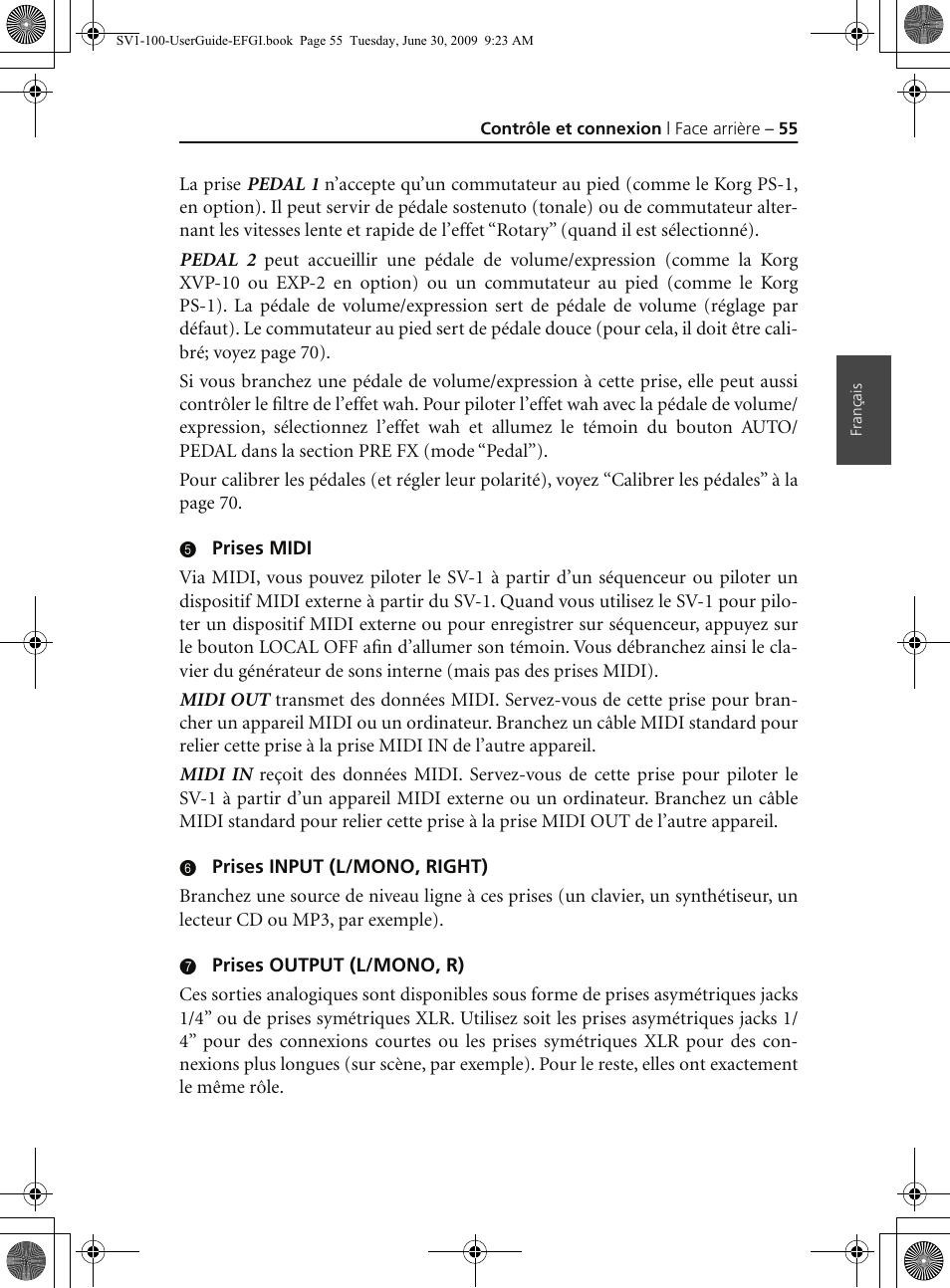 KORG STAGE VINTAGE SV-1 User Manual | Page 69 / 178