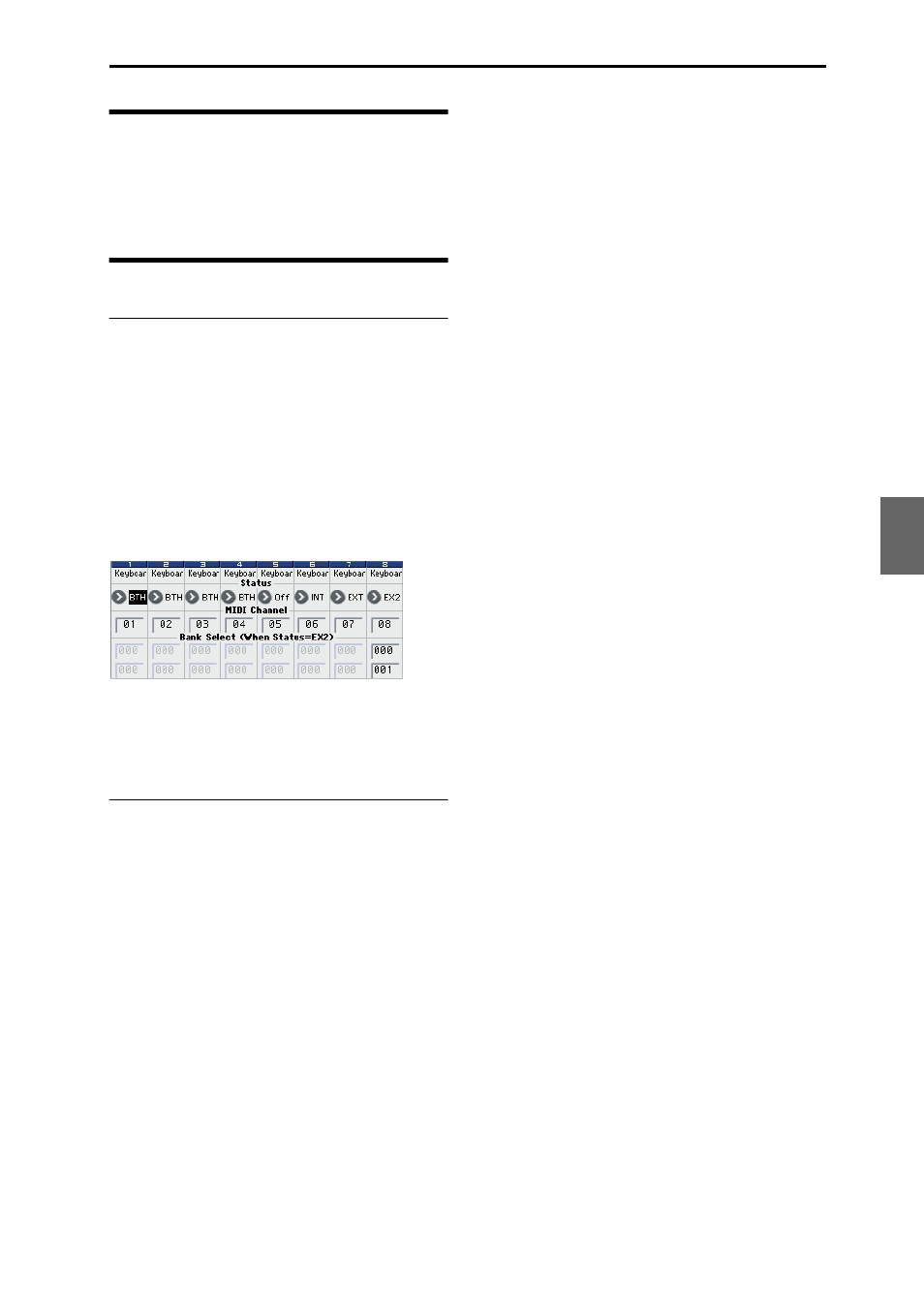 Memory protect, About midi, Memory protect about midi | KORG M3 User Manual | Page 113 / 237