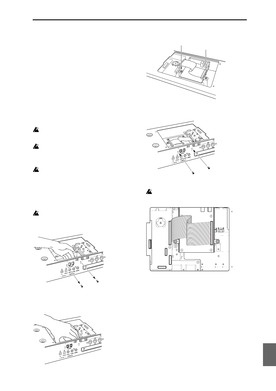 Installing the exb-fw | KORG M3 User Manual | Page 213 / 237