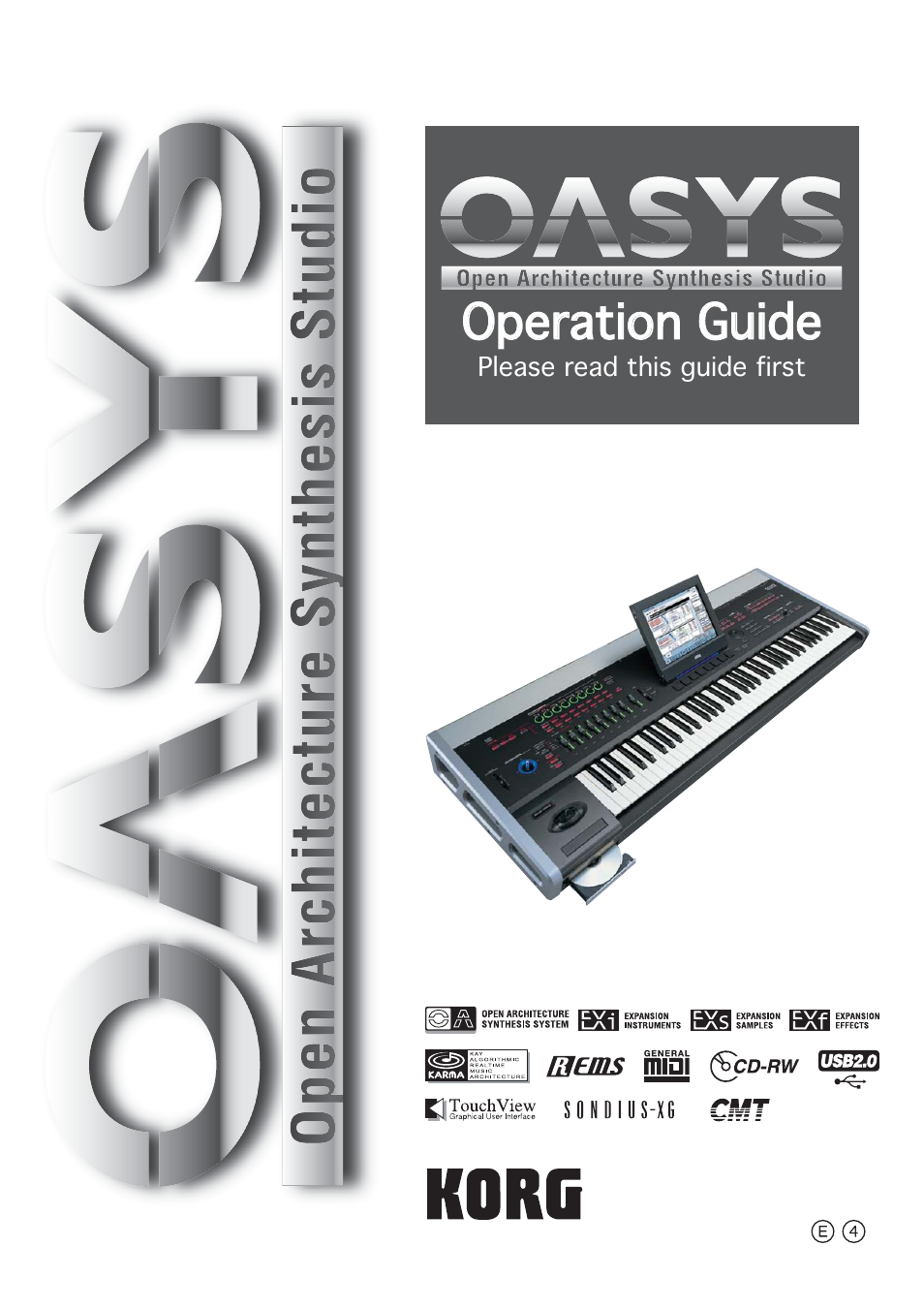 KORG OASYS musical instruments User Manual | 241 pages