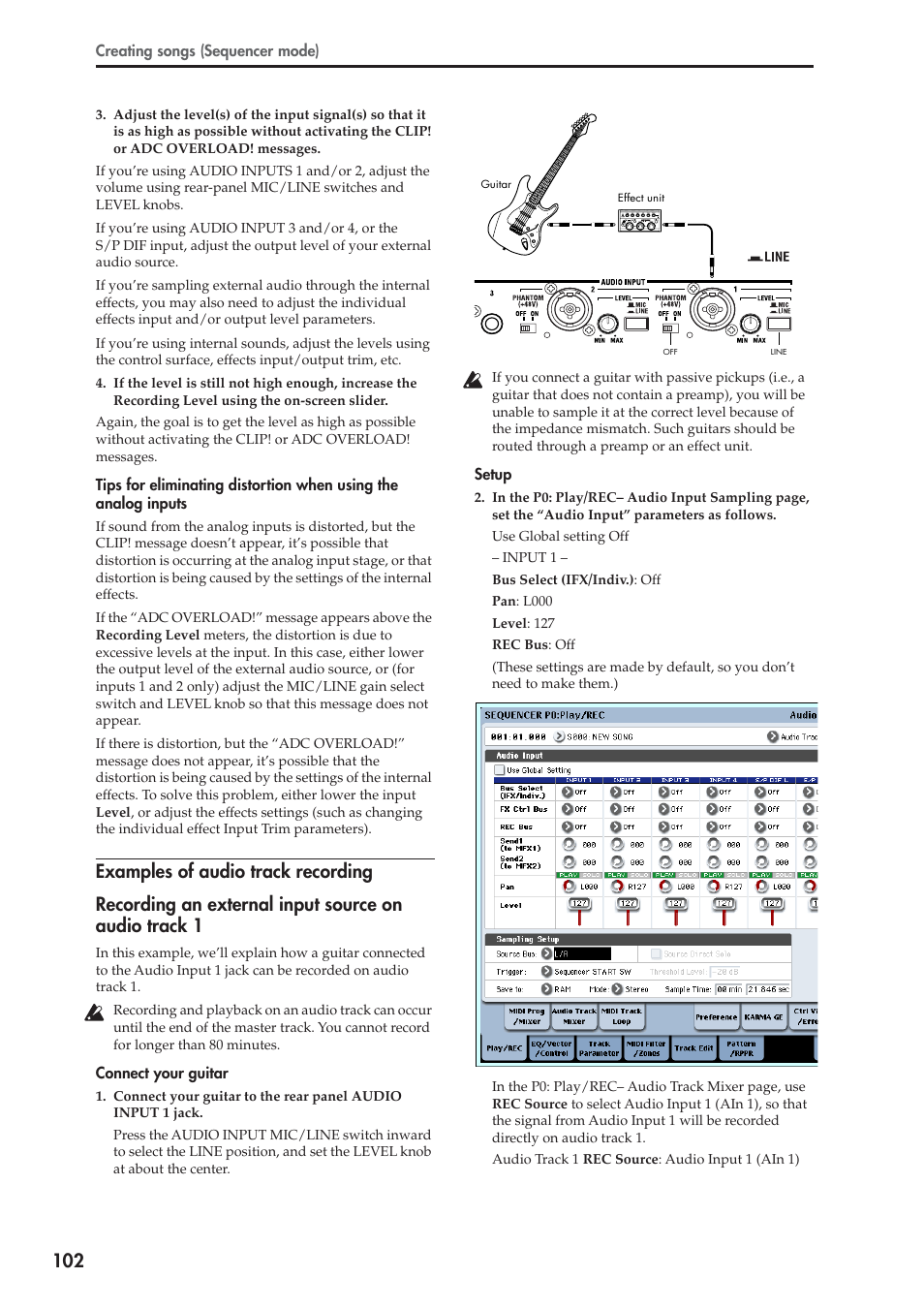 KORG OASYS musical instruments User Manual | Page 110 / 241