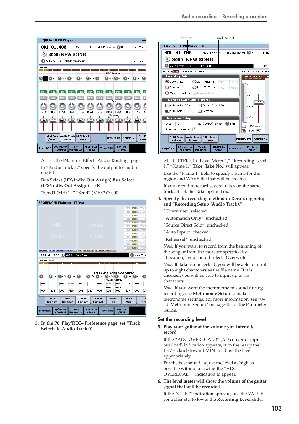 KORG OASYS musical instruments User Manual | Page 111 / 241