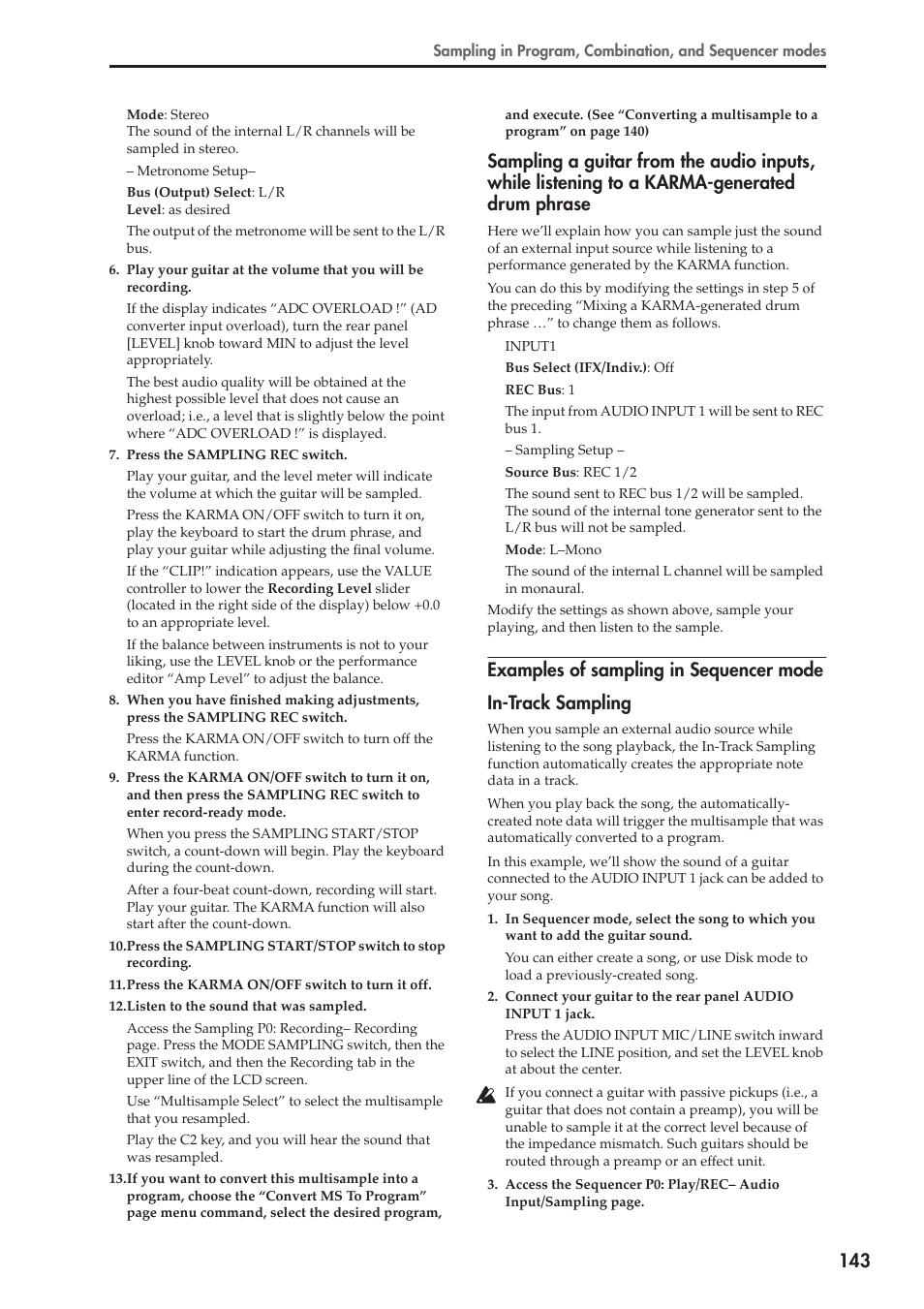 KORG OASYS musical instruments User Manual | Page 151 / 241