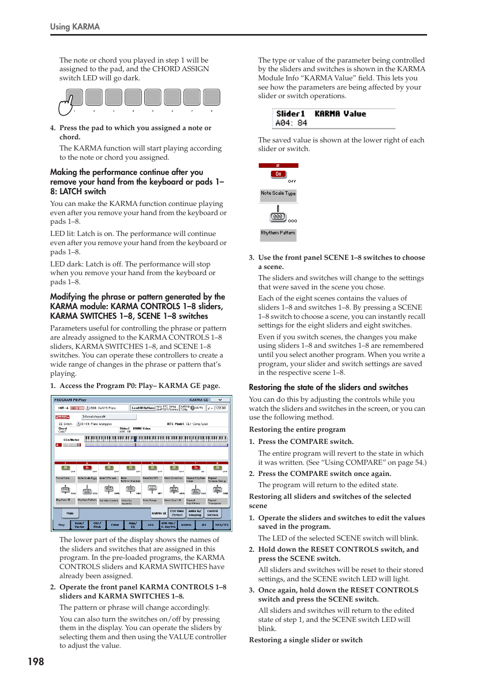 KORG OASYS musical instruments User Manual | Page 206 / 241