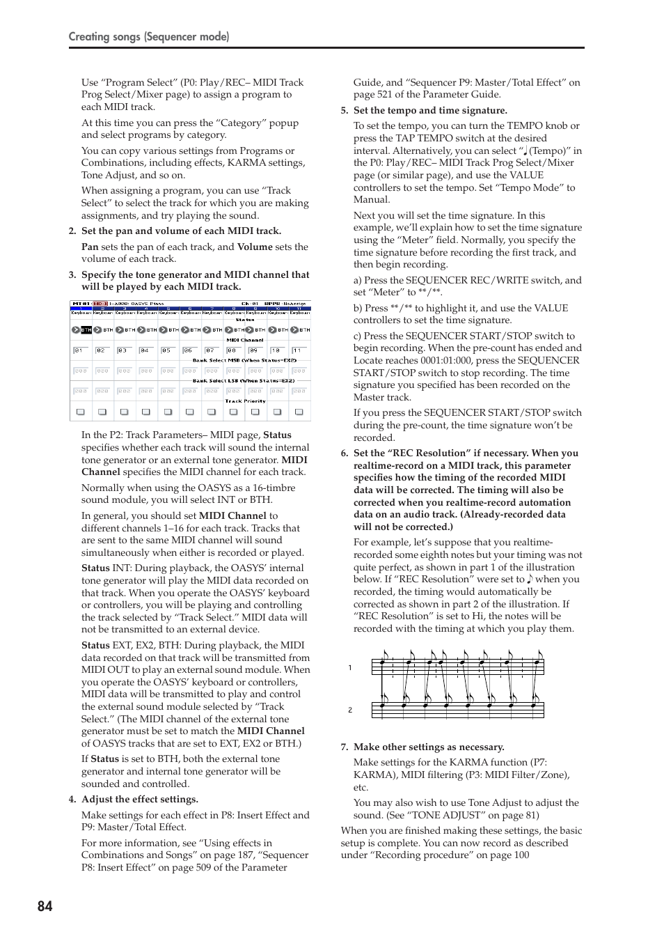 KORG OASYS musical instruments User Manual | Page 92 / 241