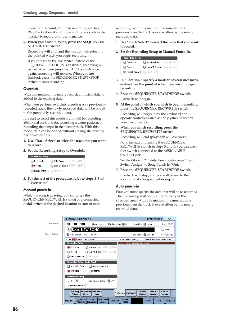 KORG OASYS musical instruments User Manual | Page 94 / 241