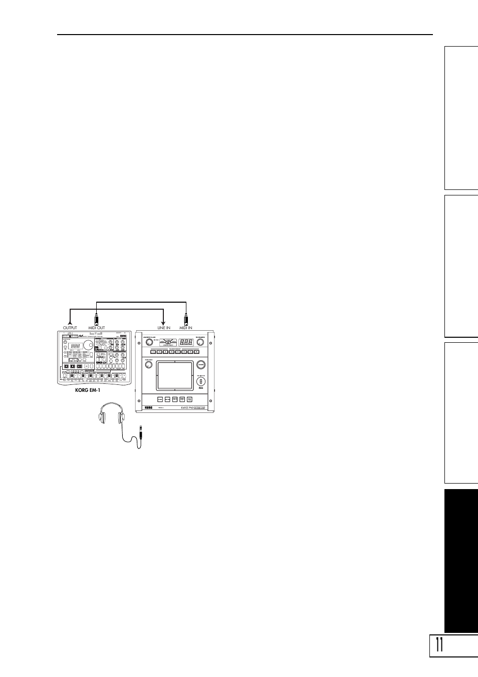 KORG KAOSS PAD Entrancer User Manual | Page 61 / 70