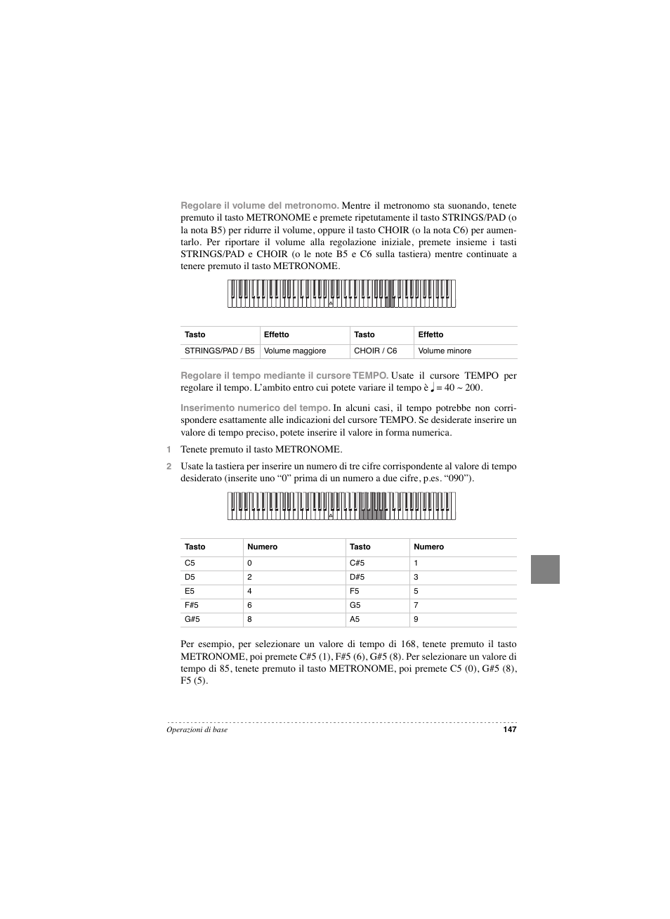 KORG SP 250 User Manual | Page 149 / 184