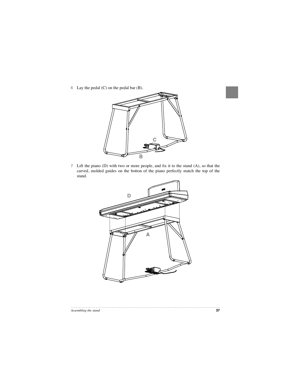 KORG SP 250 User Manual | Page 39 / 184