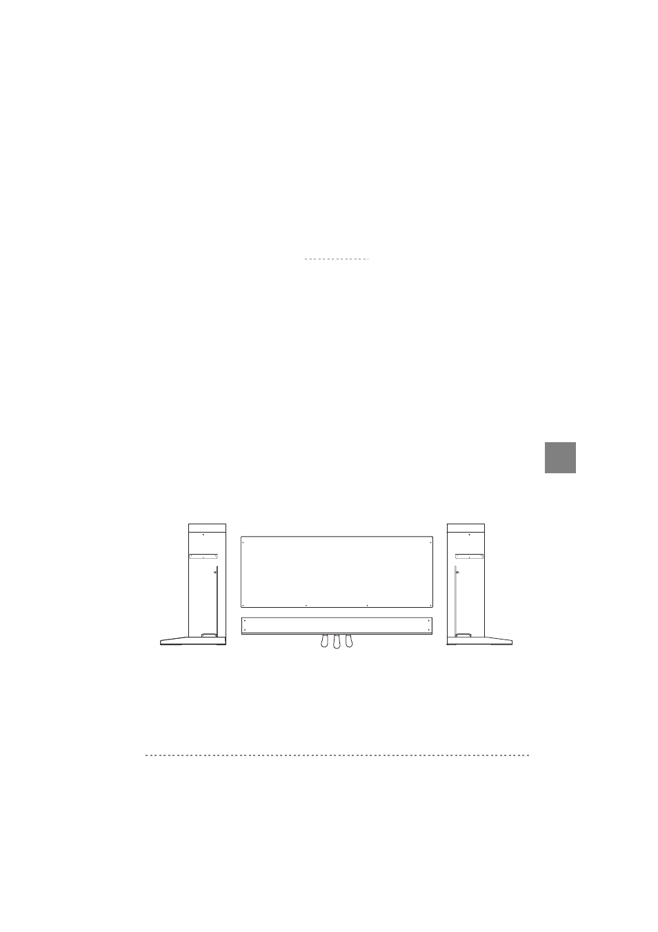 Zusammenbau der ständereinheit, Vorsicht beim zusammenbau, Zusammenbauverfahren | Vorsicht beim zusammenbau zusammenbauverfahren | KORG C-320 User Manual | Page 125 / 189