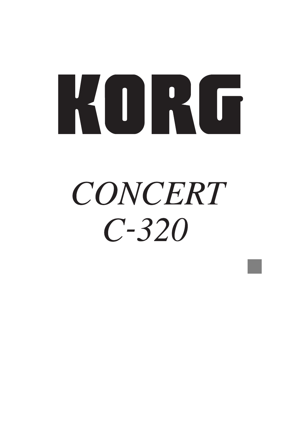 Italiano | KORG C-320 User Manual | Page 137 / 189