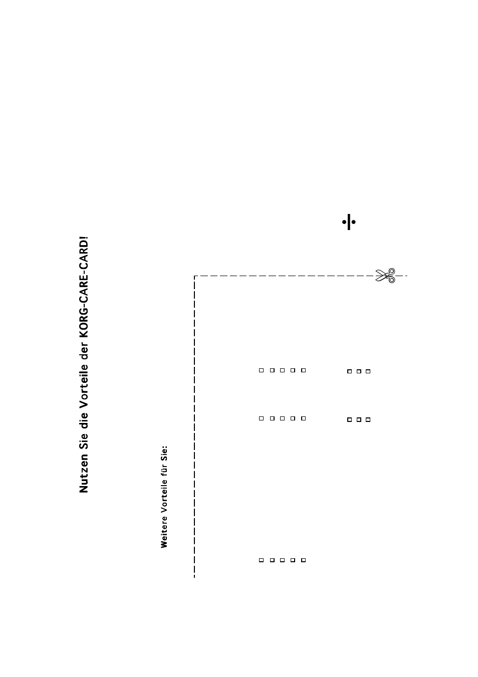 Ausfüllen, ausschneiden, einsenden | KORG C-320 User Manual | Page 183 / 189
