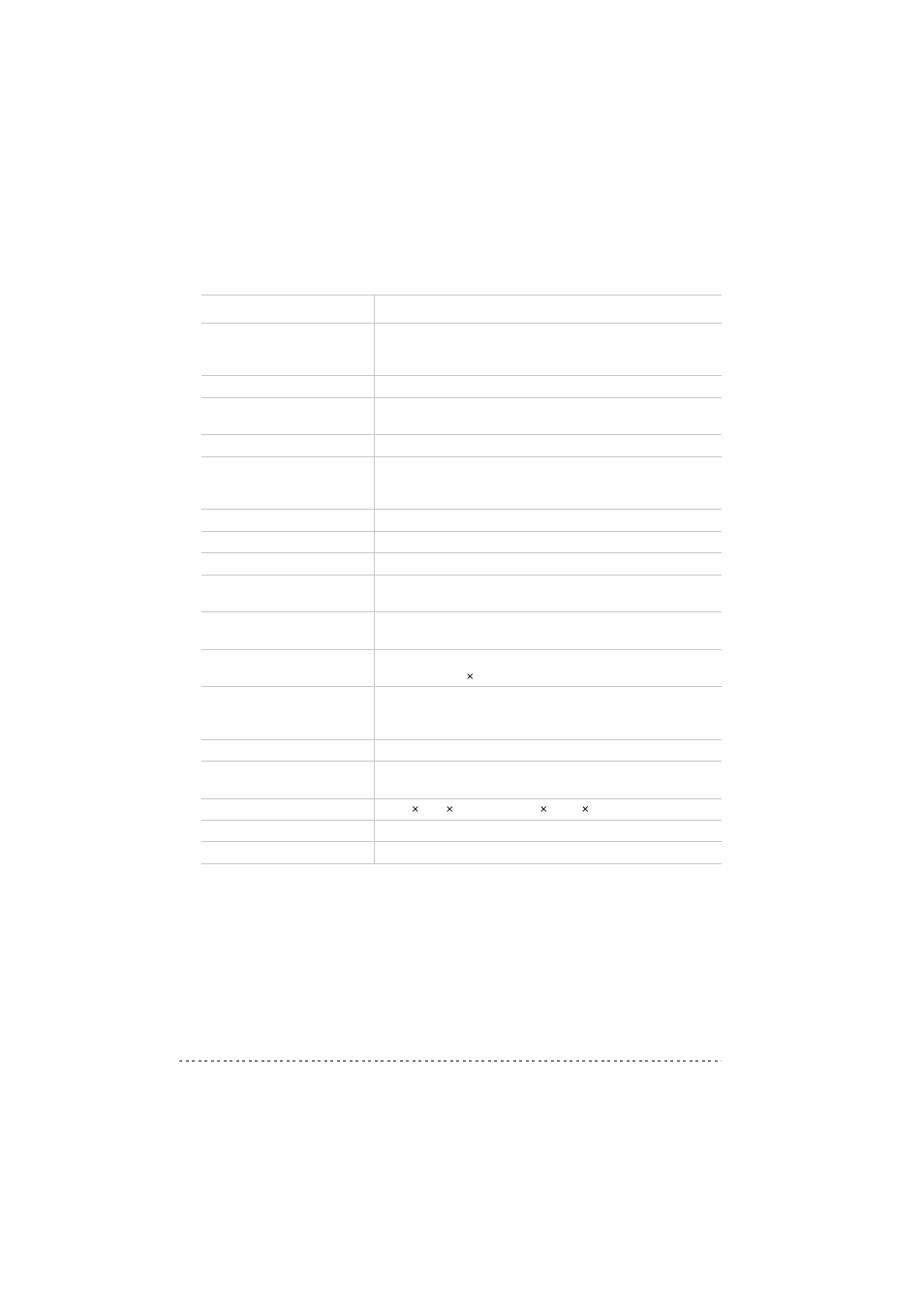 Spécifications techniques | KORG C-320 User Manual | Page 90 / 189