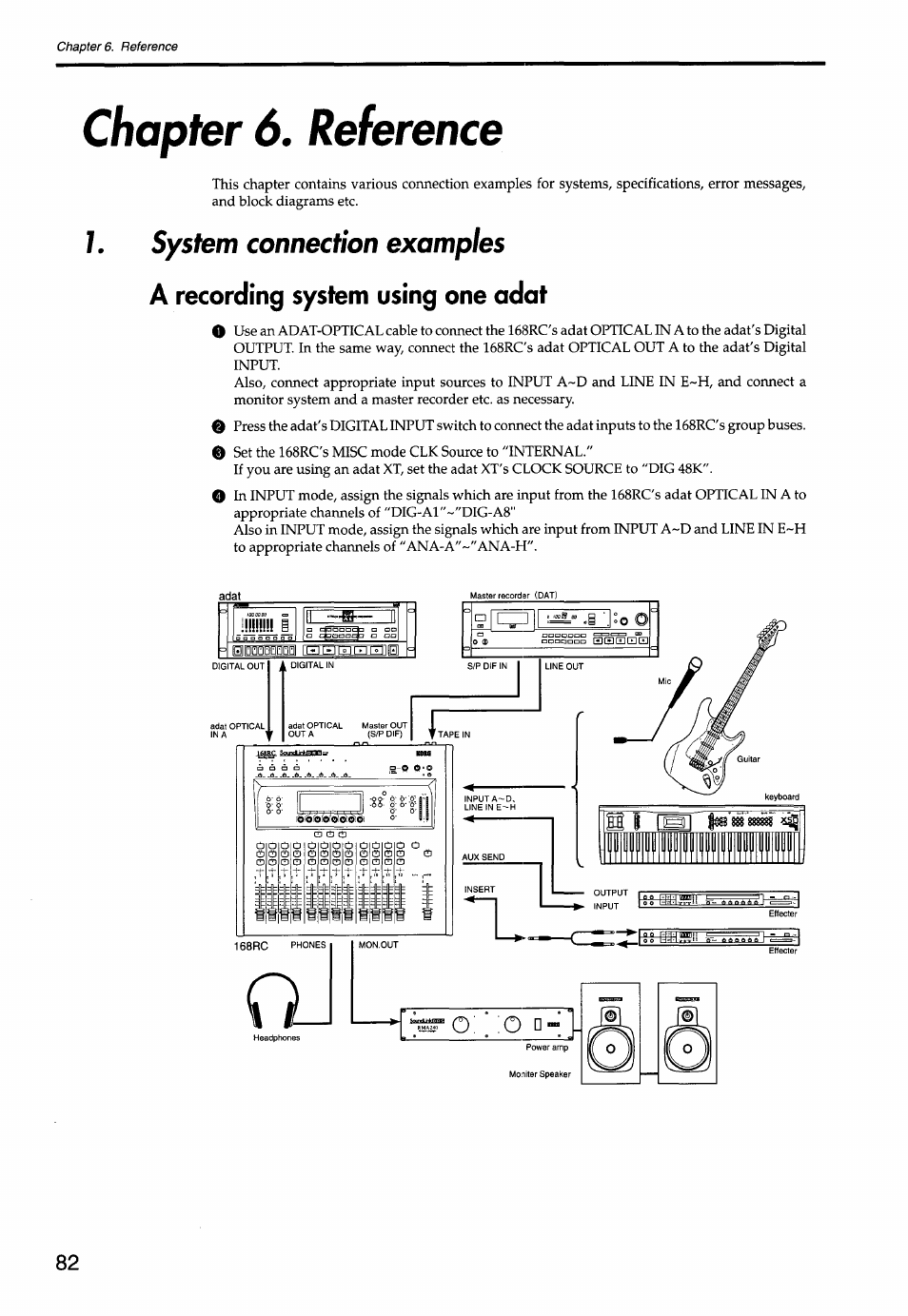 Chapter 6. reference | KORG Soundlink DRS REcording Console 168RC User Manual | Page 89 / 118