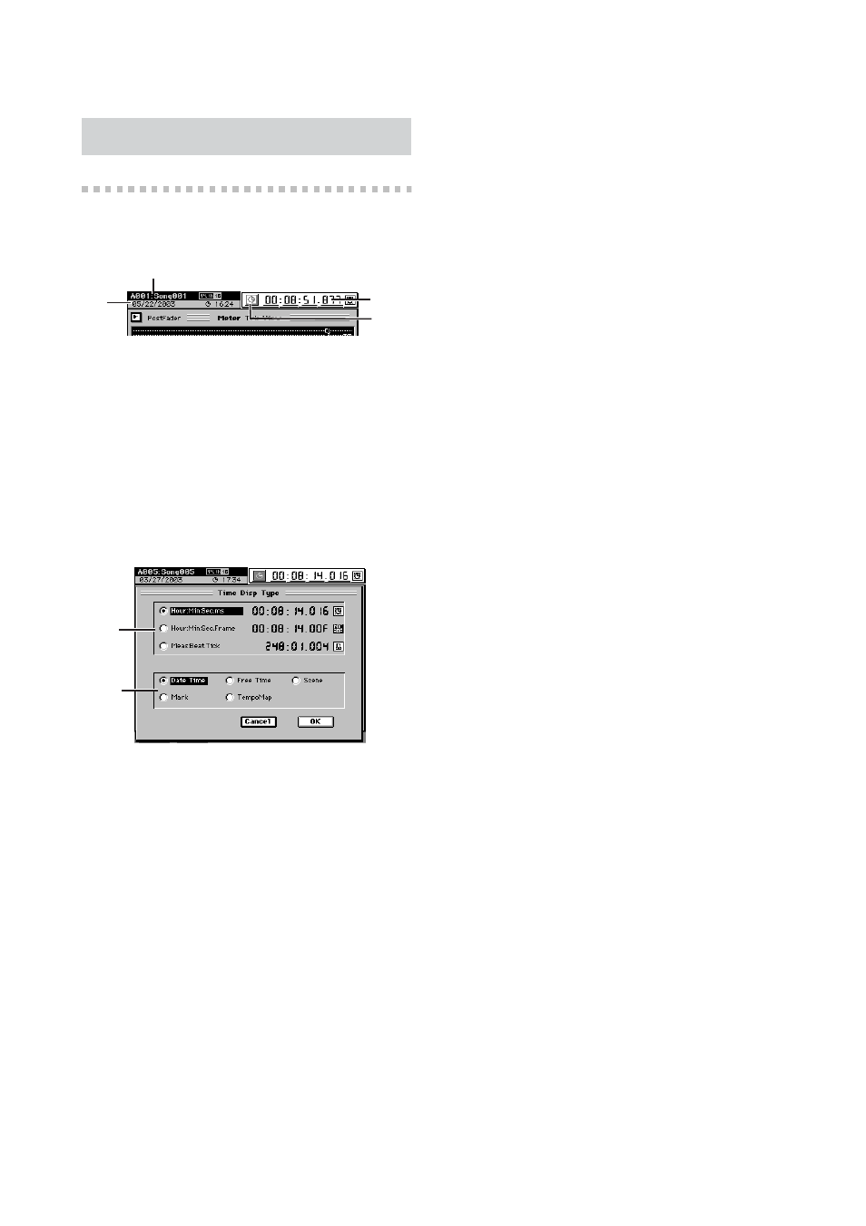 Reference, Counter, Counter display | P.96–) | KORG XTENDED DEFINITION D32XD User Manual | Page 106 / 208