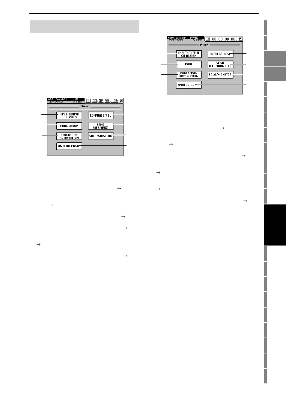 Mixer, D32xd, D16xd | D32xd d16xd, Reference | KORG XTENDED DEFINITION D32XD User Manual | Page 109 / 208