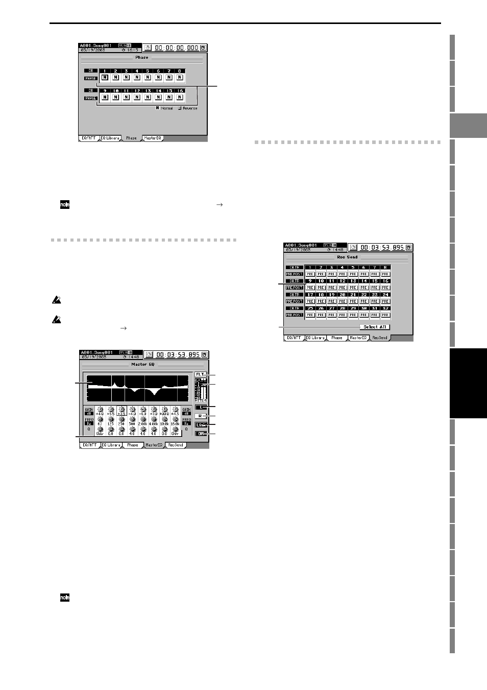 3d-4. master eq, D32xd, 3d-5. rec send | P.111, Reference | KORG XTENDED DEFINITION D32XD User Manual | Page 121 / 208