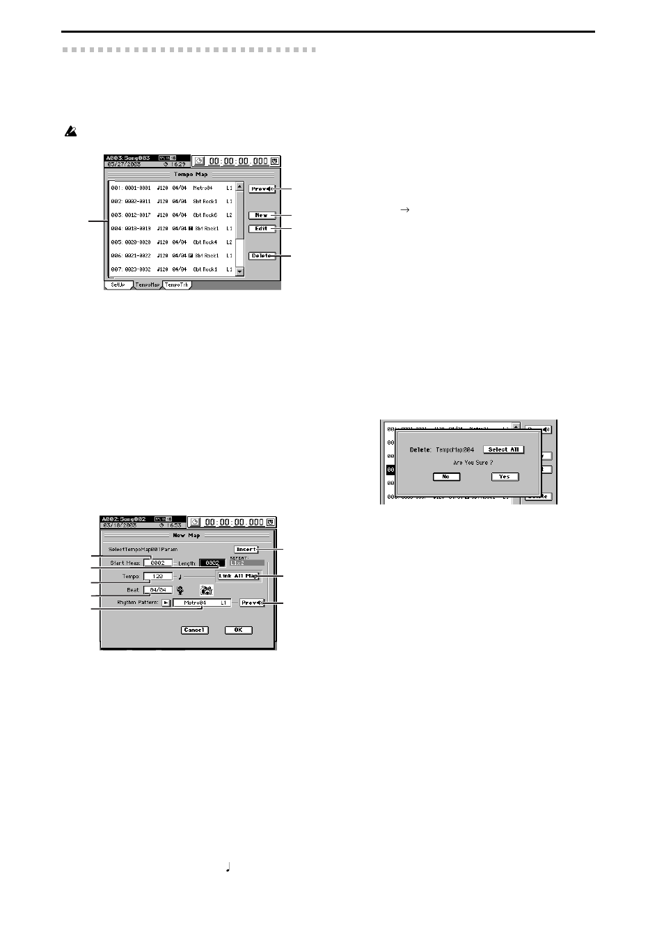 2. tempo map | KORG XTENDED DEFINITION D32XD User Manual | Page 144 / 208