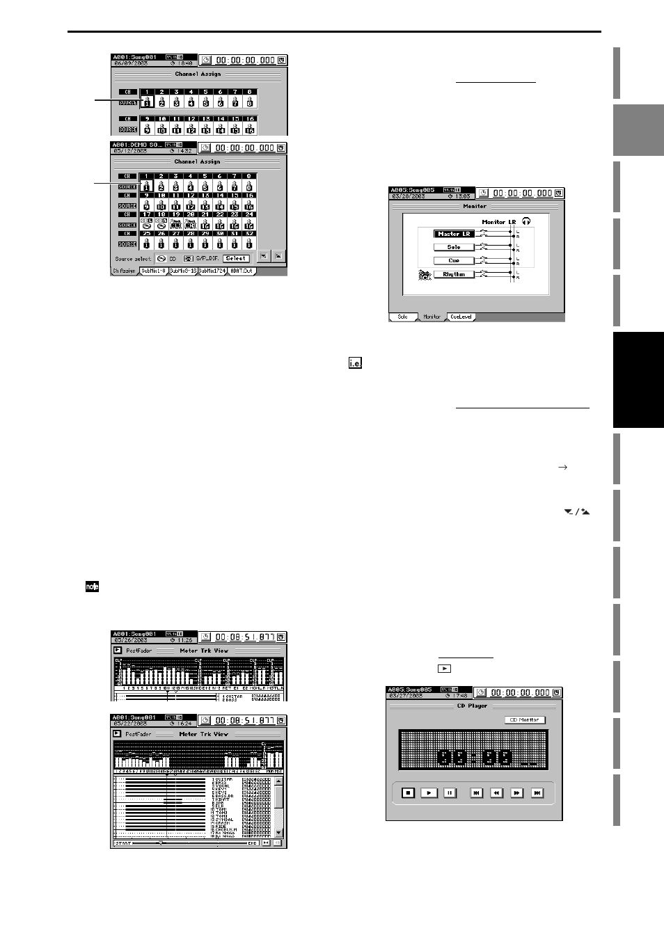 Inputting audio from a cd, Operation | KORG XTENDED DEFINITION D32XD User Manual | Page 53 / 208