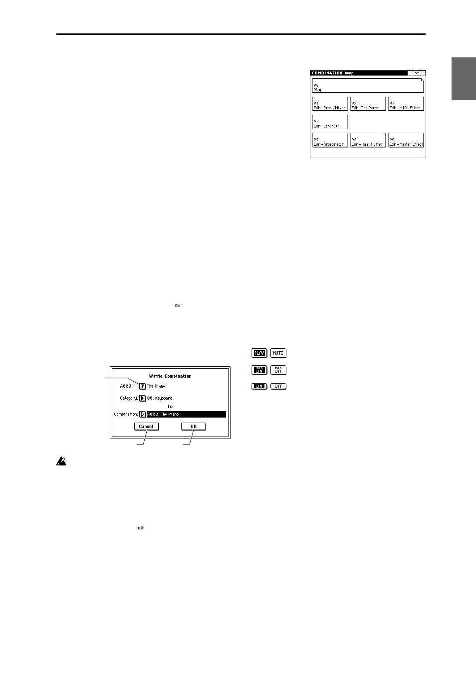 P.9, 13) | KORG TRITON Extreme music workstation/sampler User Manual | Page 13 / 148