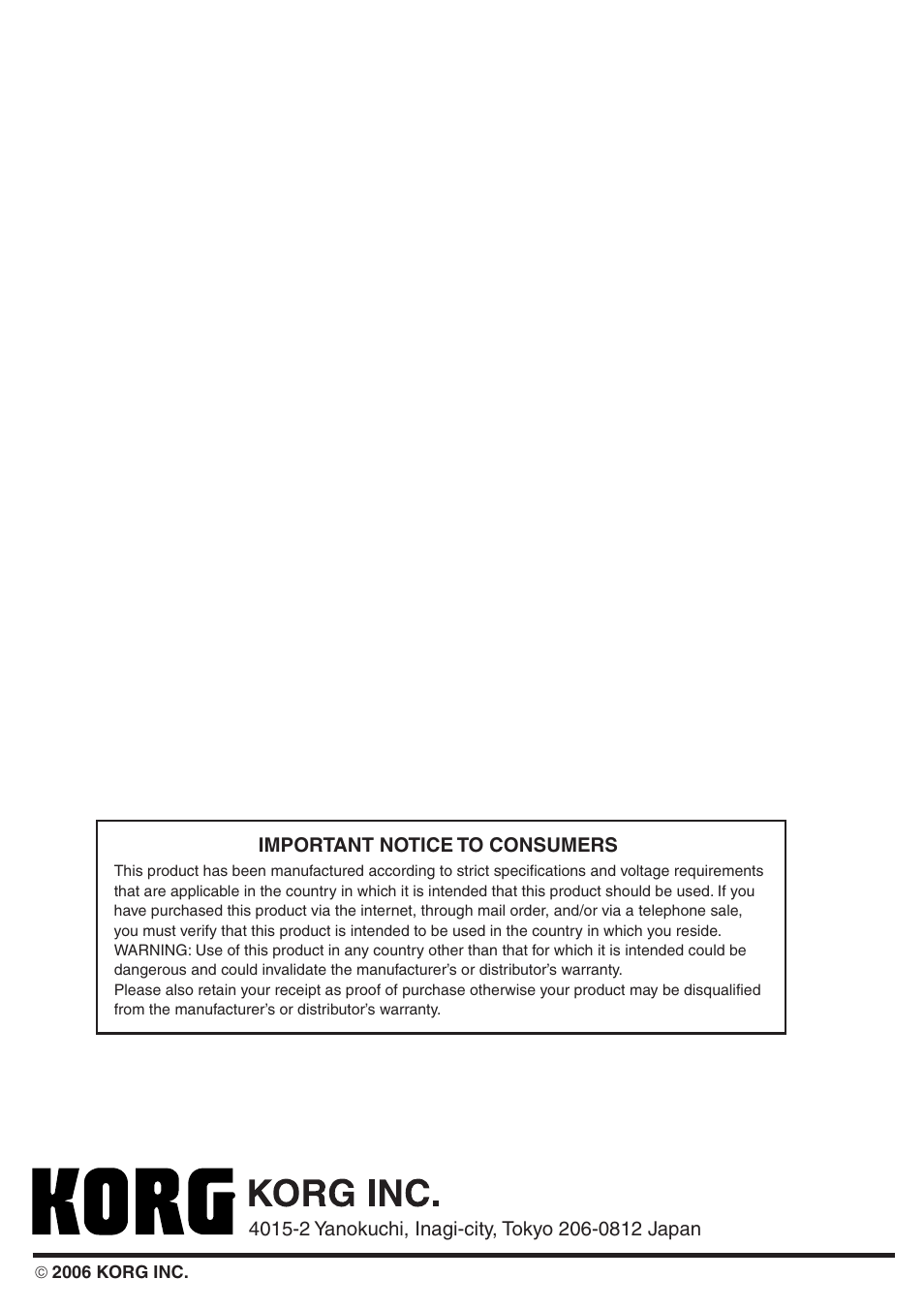 KORG MONOPOLY POLYSIX MS-20 User Manual | Page 13 / 13