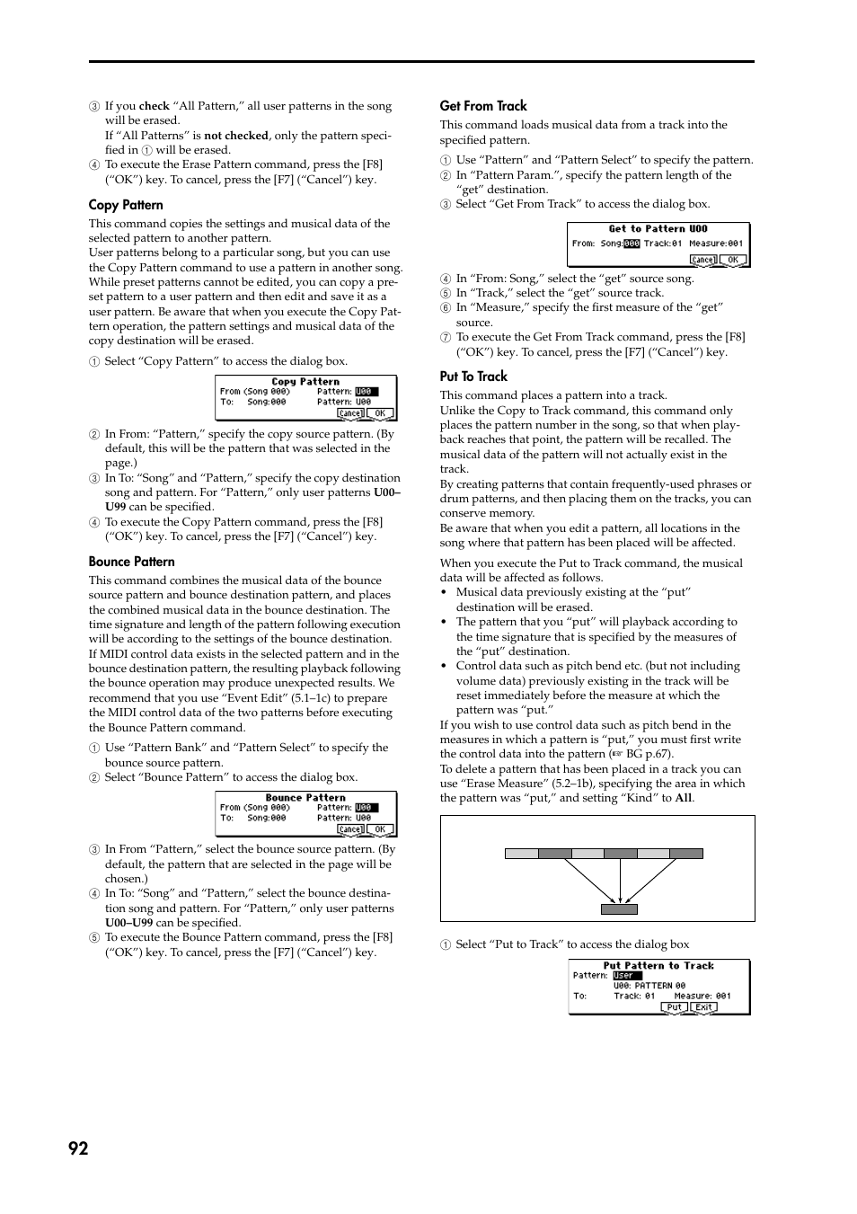 KORG TRITON STUDIO music workstation User Manual | Page 102 / 305